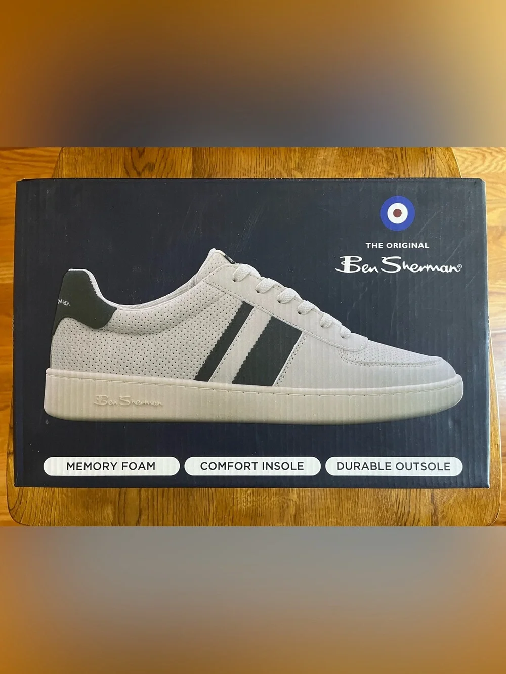 Men’s Ben Sherman Grey Webber Sneaker Shoes